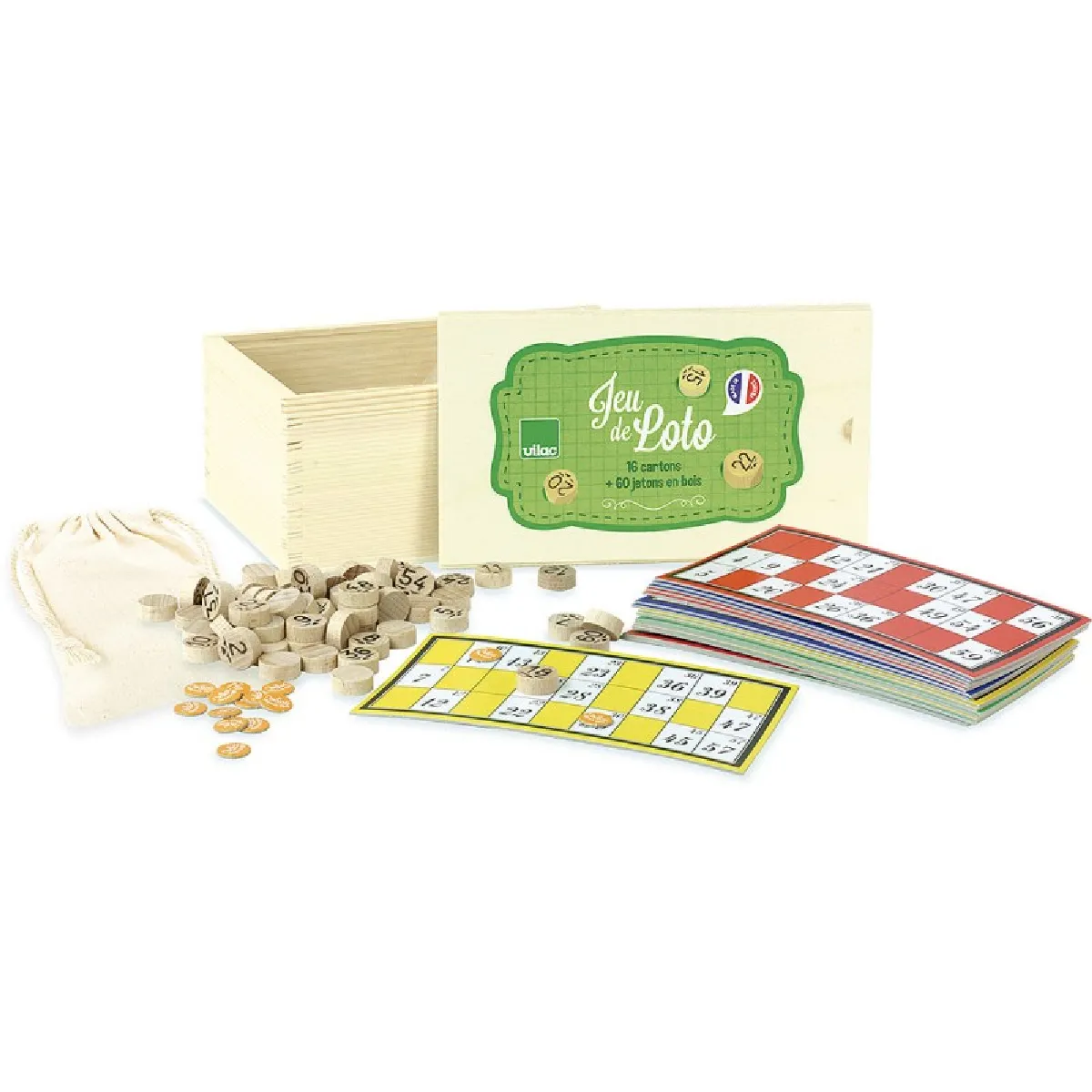 Non Communiqué Multicolore Jeu De Loto - Image 3