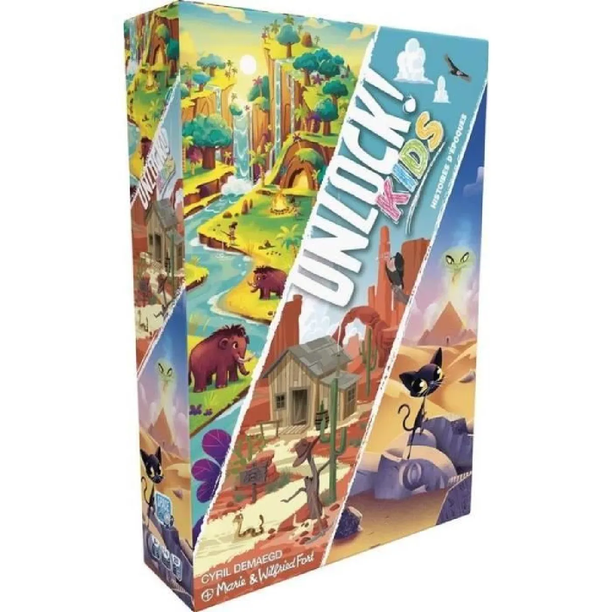 Asmodée Unlock! Kids Histoires Époques