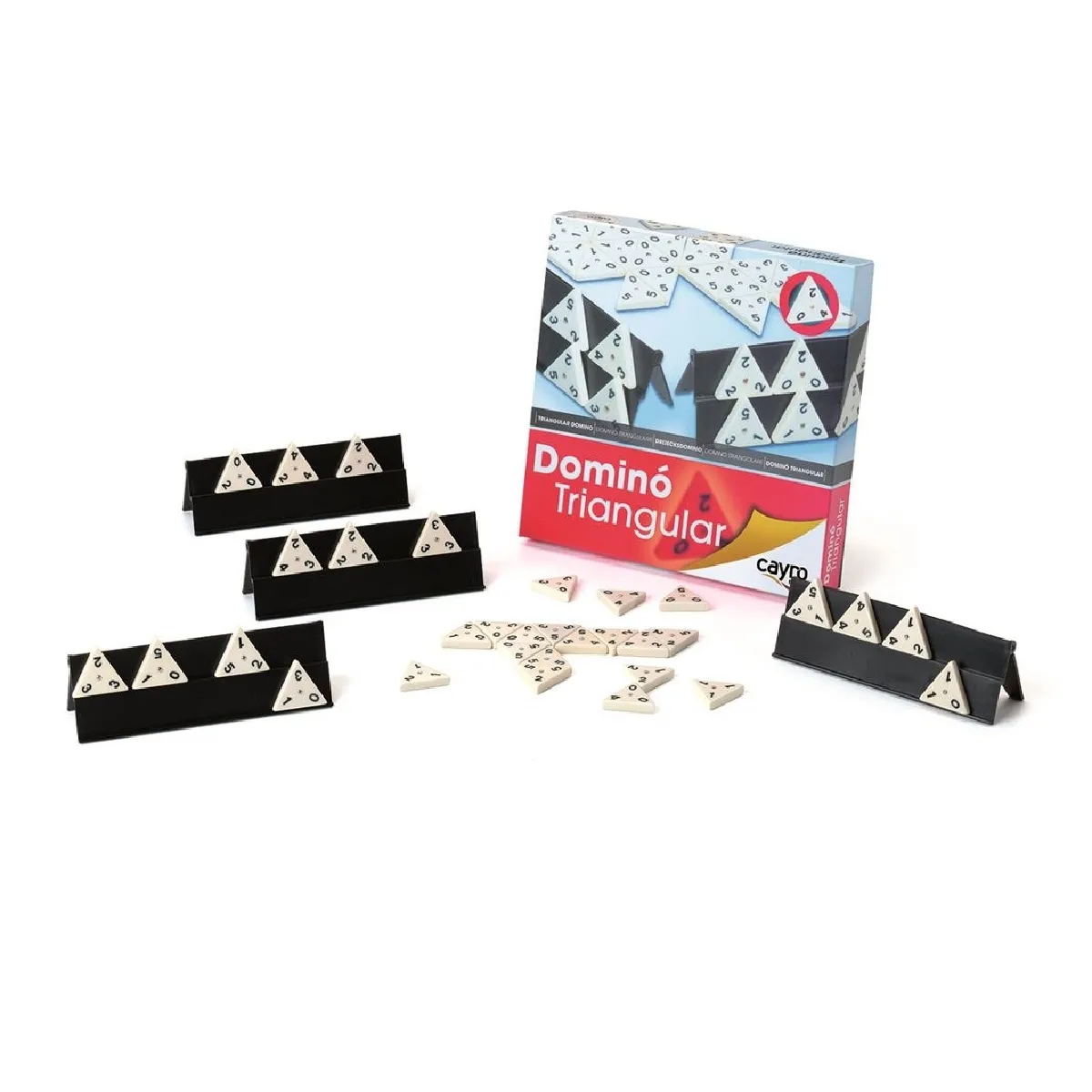 Non Communiqué Domino Triangulaire - Image 2