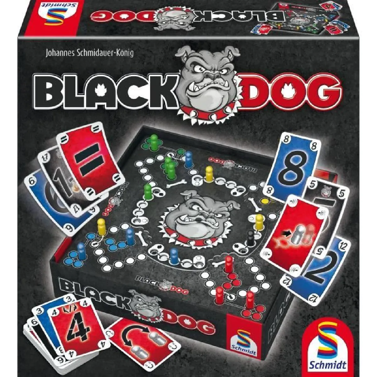 Schmidt Spiele Noir Jeu De Plateau Black Dog 2-4 Joueurs 30-45 Min 8+ - Image 3
