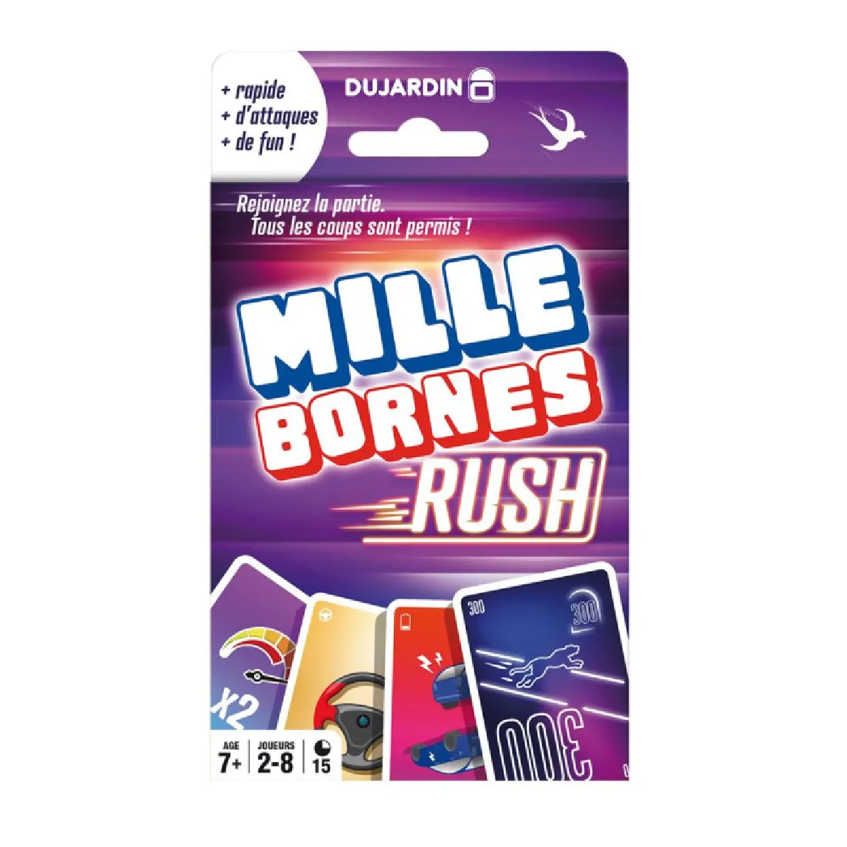 DUJARDIN Jeu classique  Mille Bornes Rush