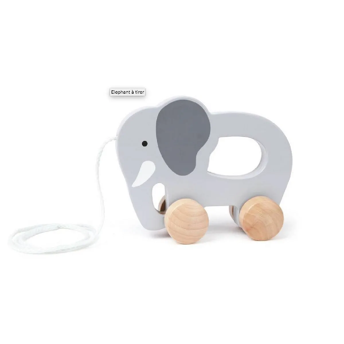 Hape Elephant A Tirer Avec Corde - Image 3