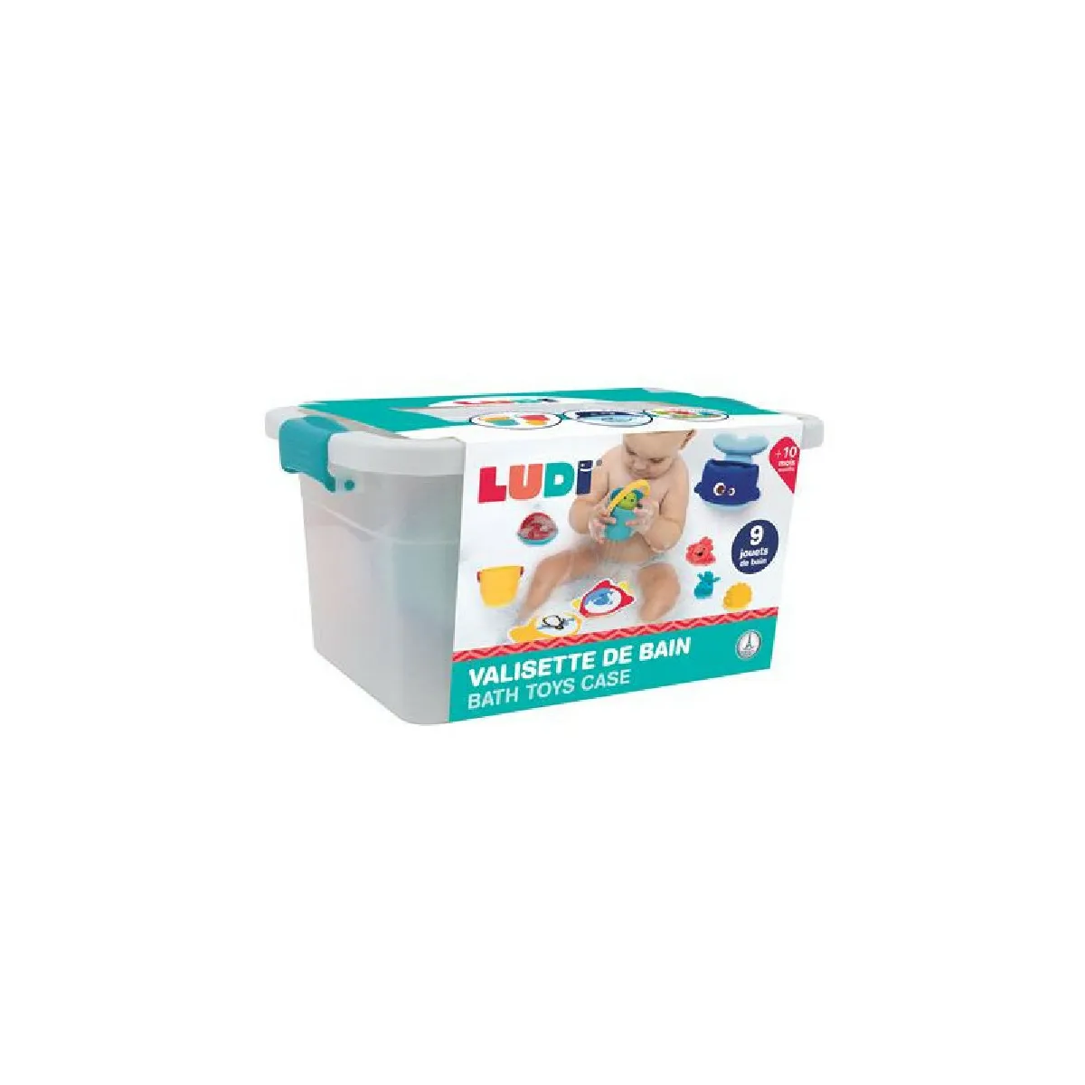 Ludi Multicolore Kit Jouet Valisette De Bain Modèle Aléatoire - Image 3