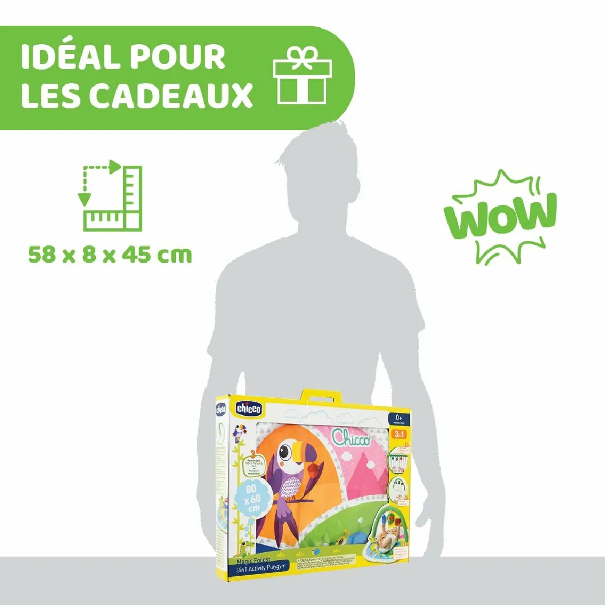 Chicco Tapis Arche de la Forêt 3 en 1 Mediano - vue 10