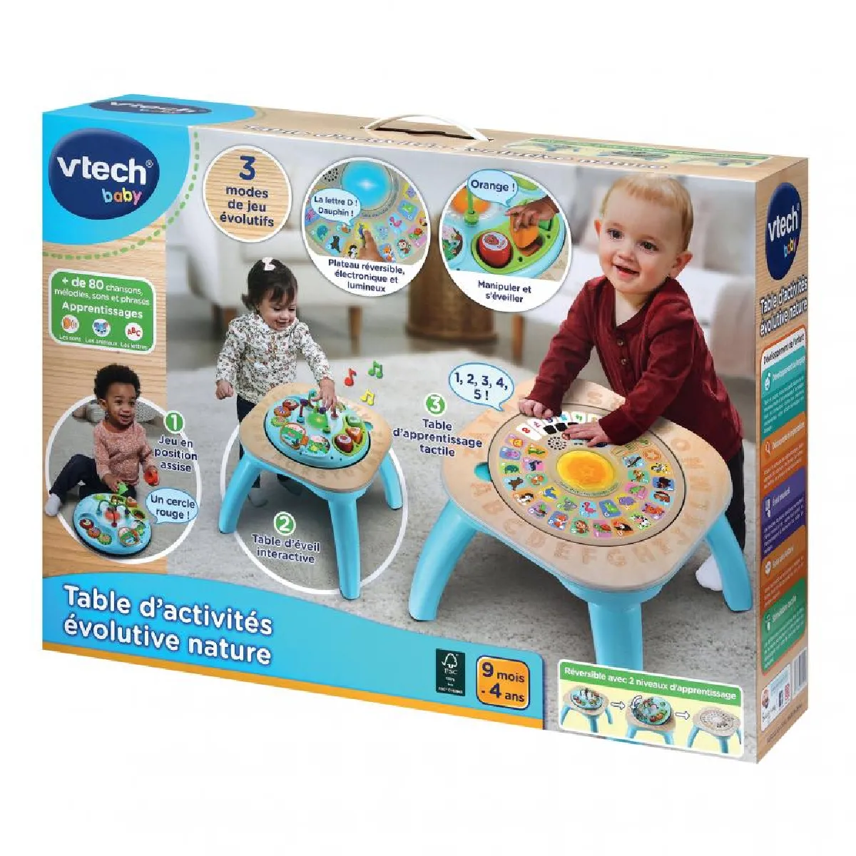 VTech Table d'activités évolutive Nature