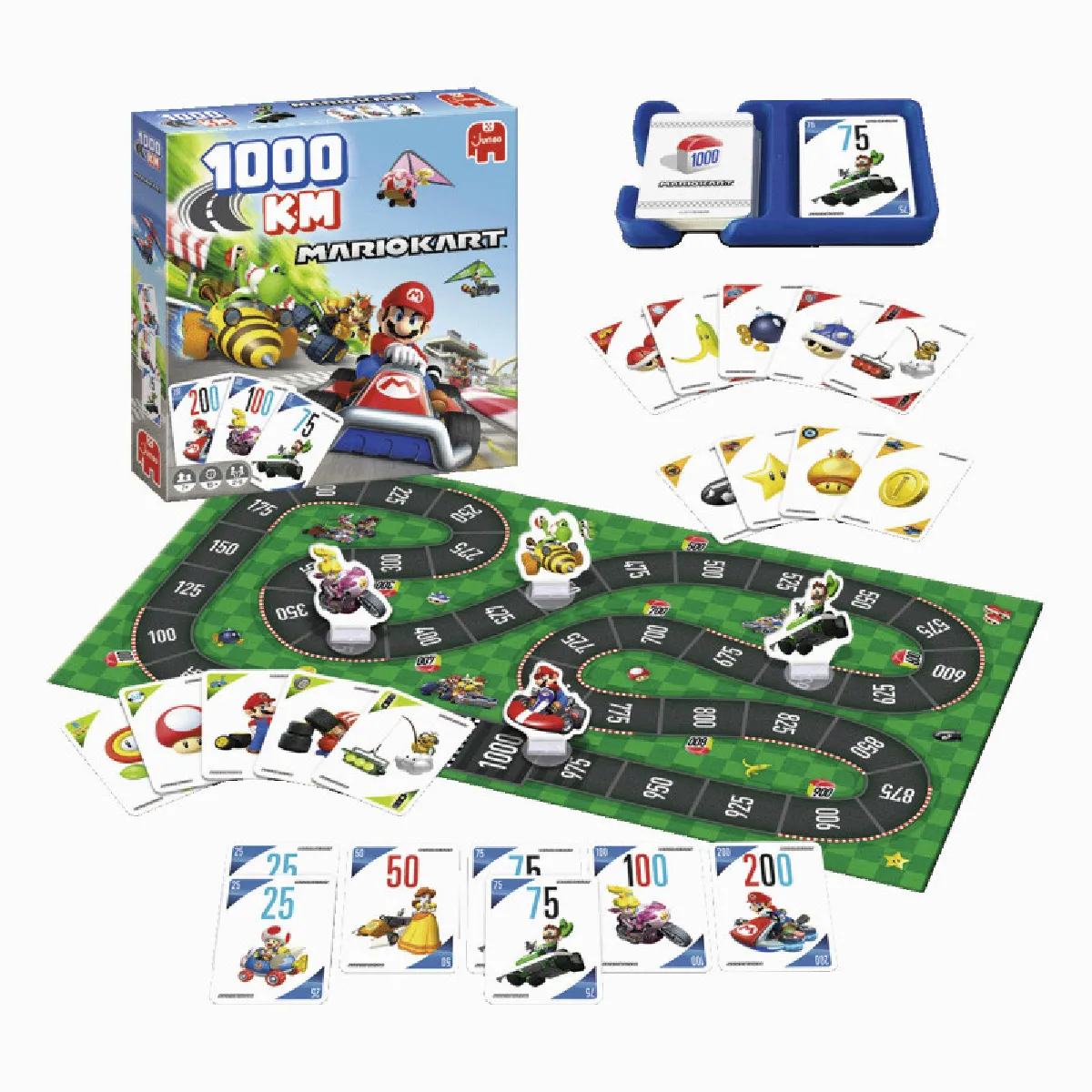 Non Communiqué Jeu De Société Diset 1000 Km Mario Kart - Image 2