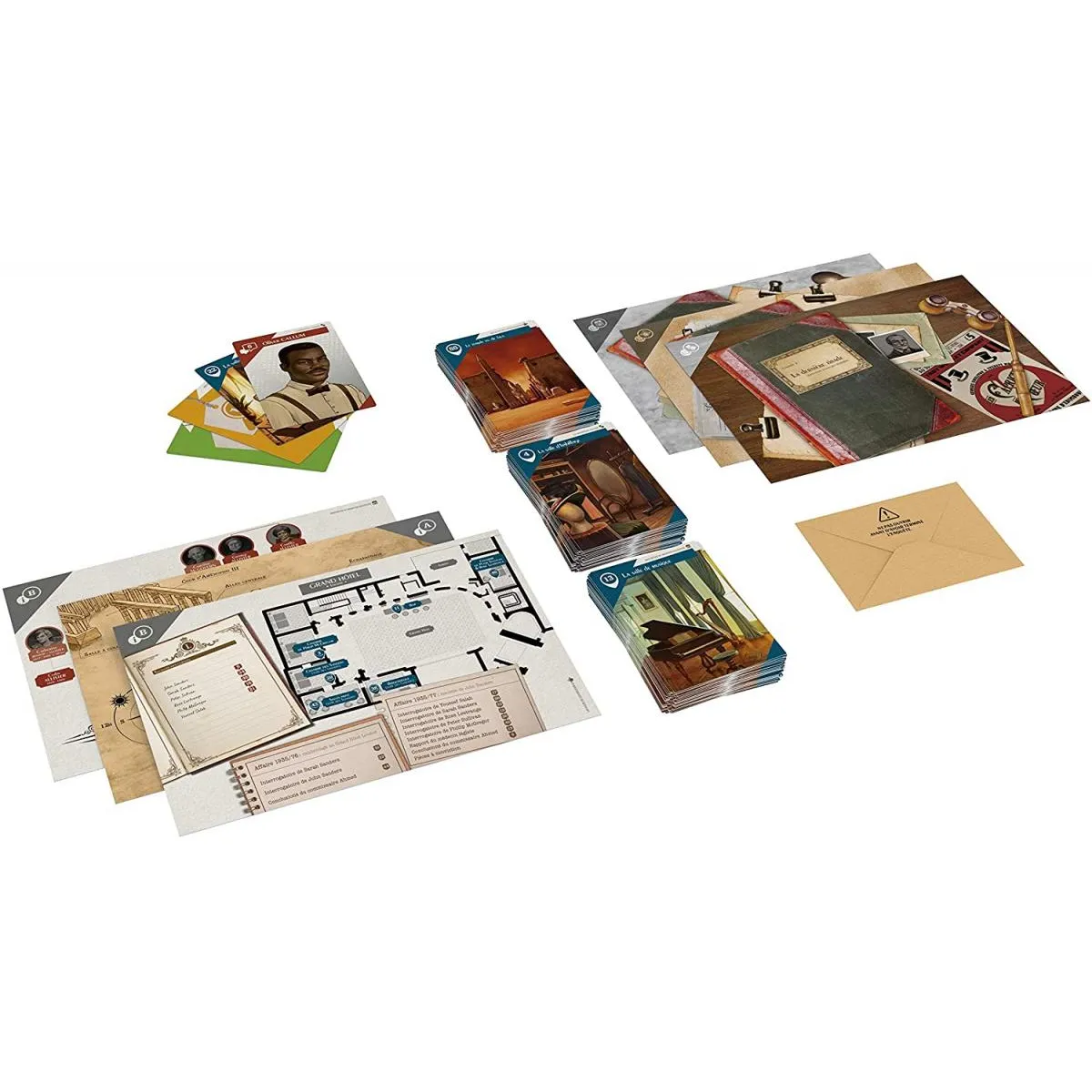 GIGAMIC Suspects - Jeu d'enqu&ecirc;tes
