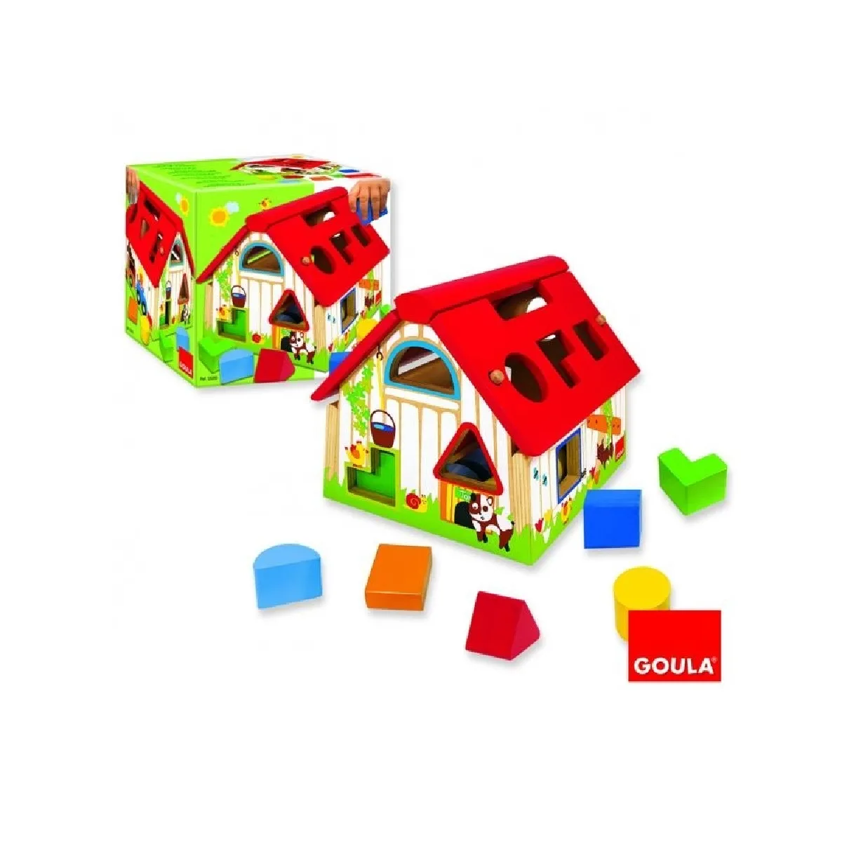 Goula Boîte À Formes Ferme
