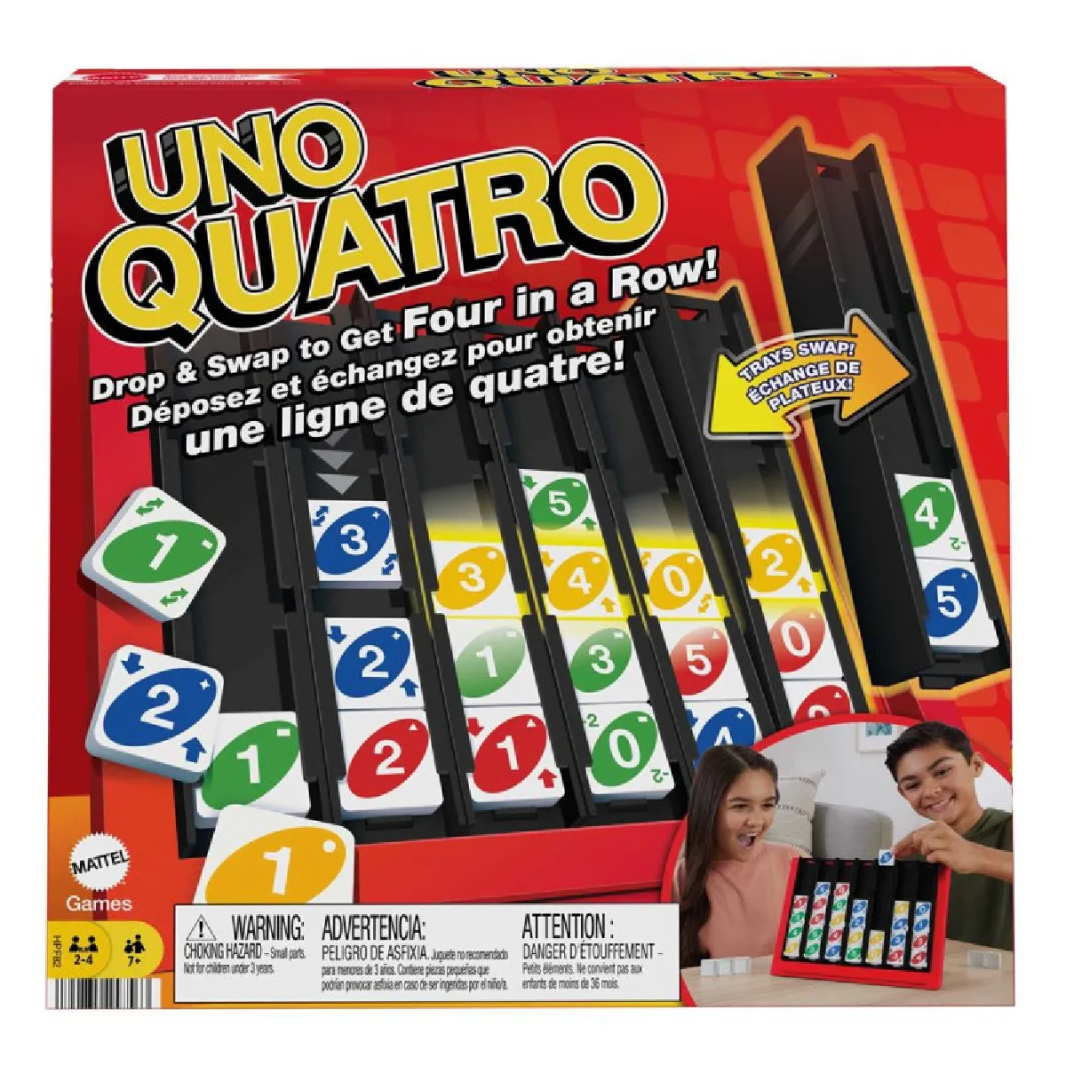 Uno Quatro Mattel Le Jeu