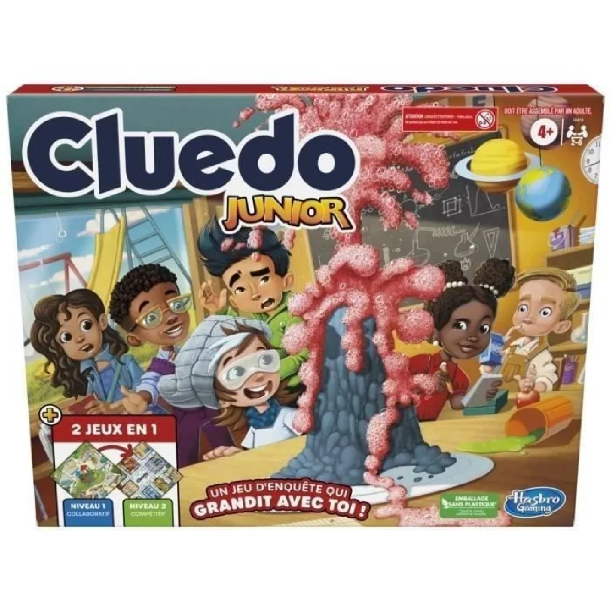 Hasbro Gaming Multicolore Jeu Classique Cluedo Junior - Image 3