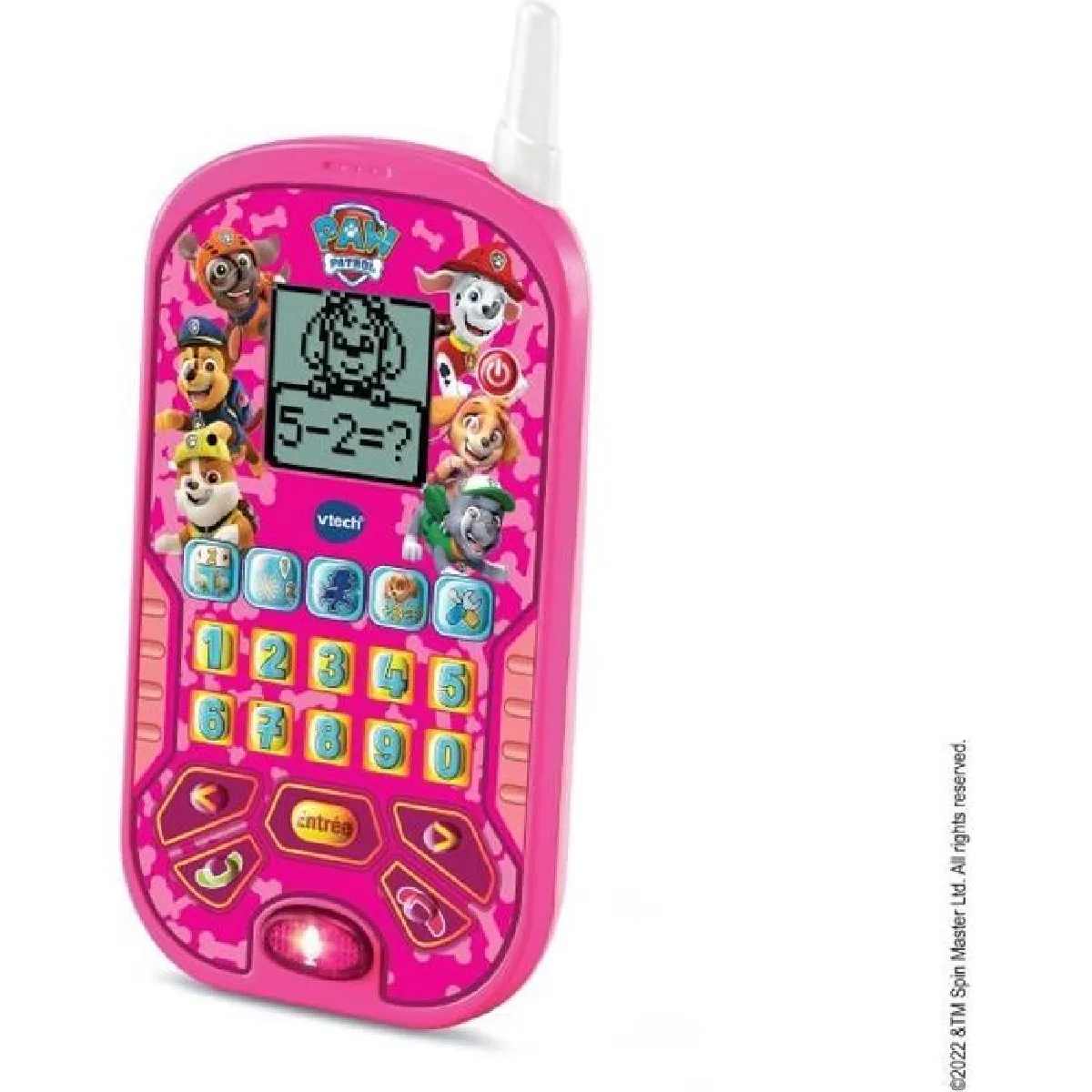Vtech Smartphone éducatif Pat' Patrouille - Rose