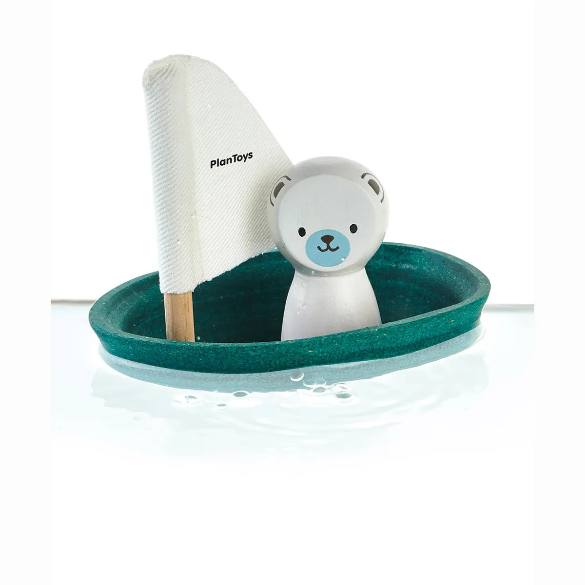 Plan Toys Barco Oso Polar Flotante En El Agua - Smallable - Image 4