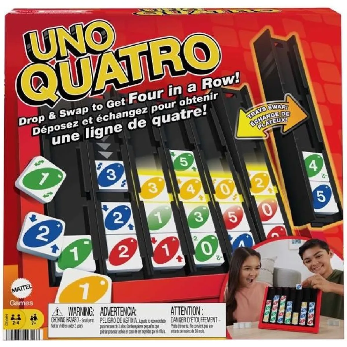Uno Quatro jeu de réflexion