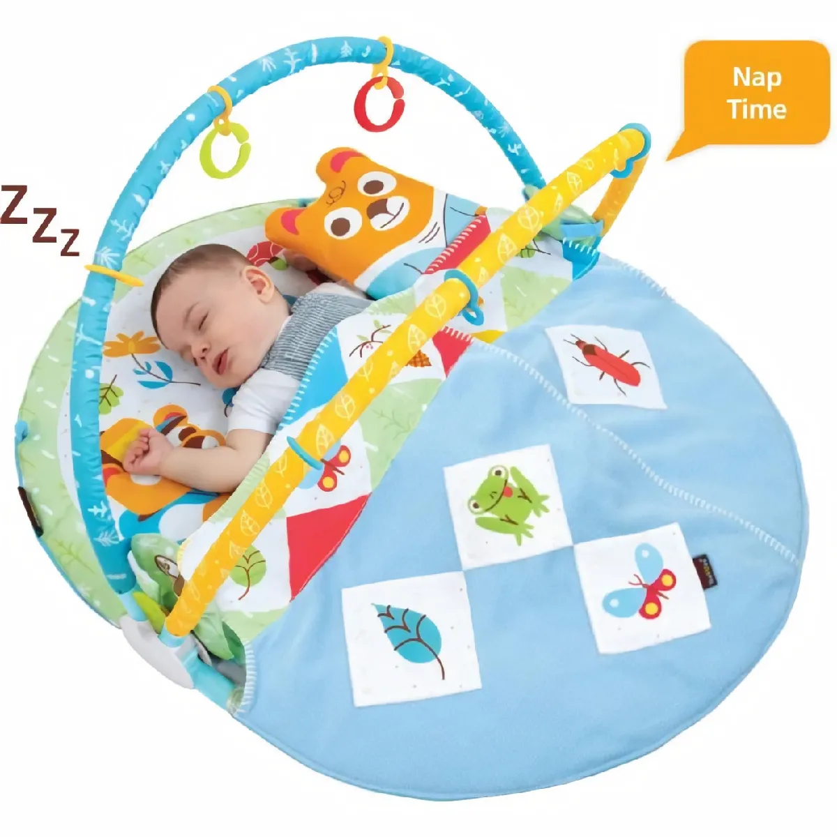 YOOKIDOO  Tapis d'activit&eacute;s Gymotion Play n Nap