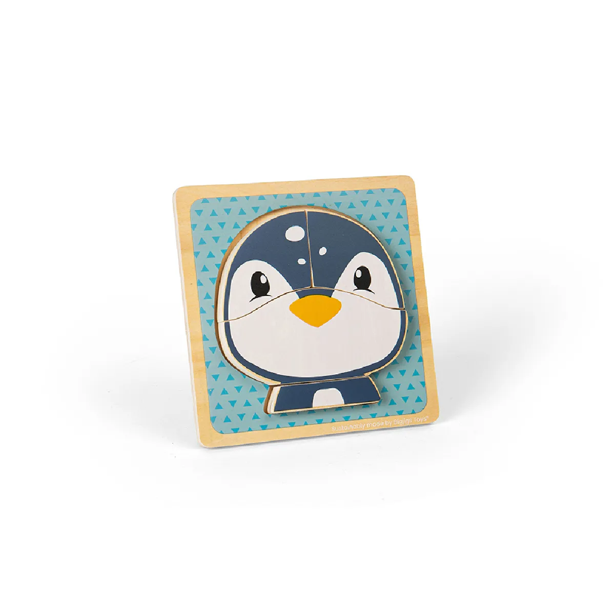 Bigjigs toys Puzzle pingouin en bois