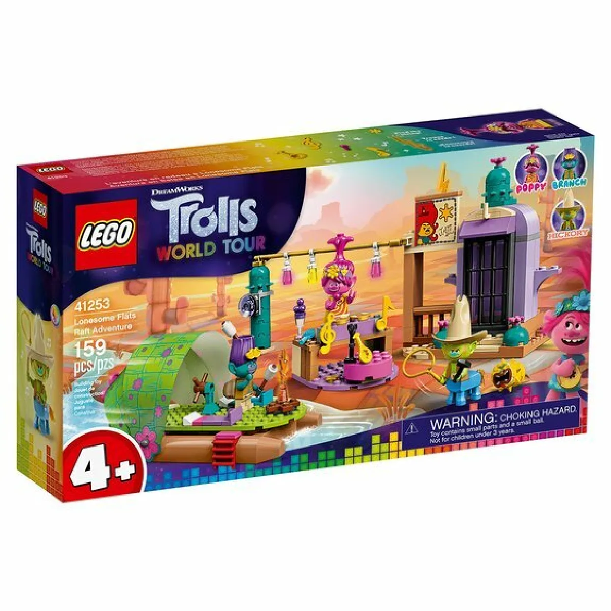 LEGO 41253 Trolls World Tour Aventure en radeau