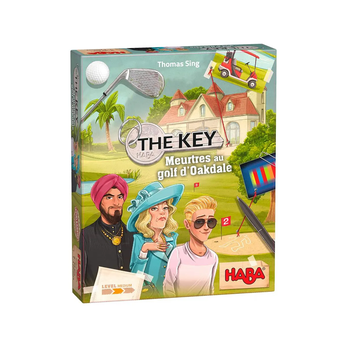 HABA The Key ? Meurtres au golf d'Oakdale - 