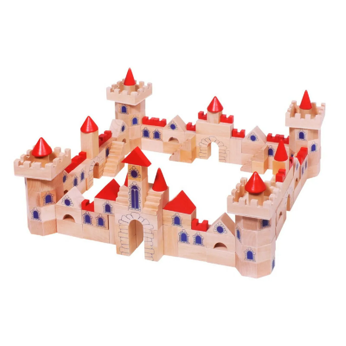 Goki Jeu De Construction Château Fort 145 Pièces Goki® - Image 4