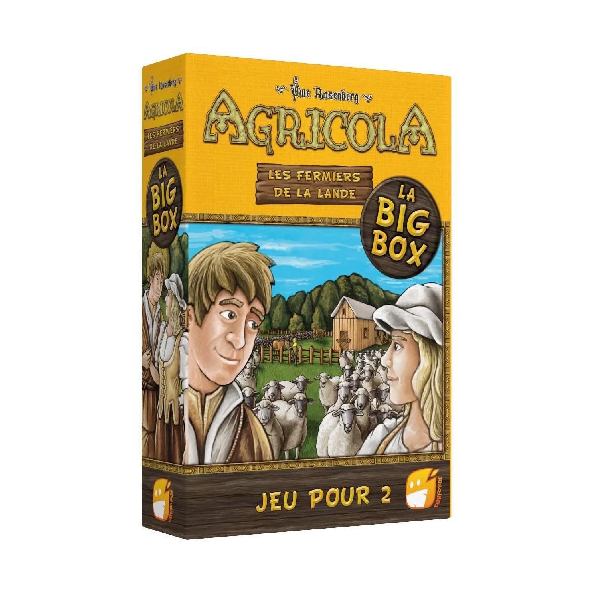 Agricola Big Box : 2 joueurs Asmodee - vue 2