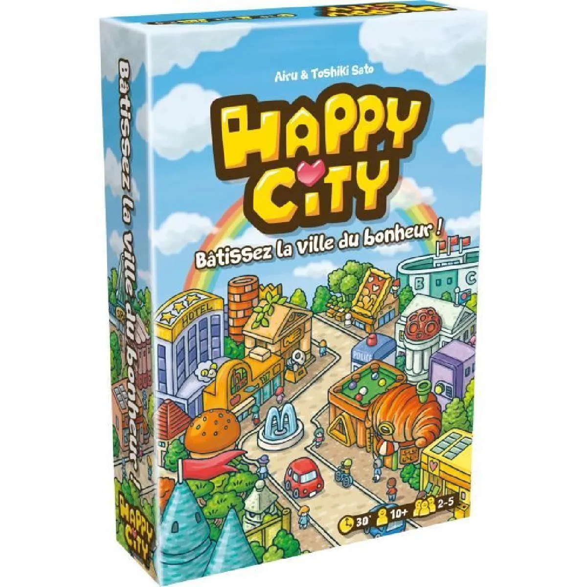 Asmodee Happy City - Jeu de société - 2-5 joueurs - 30 min - Image 6