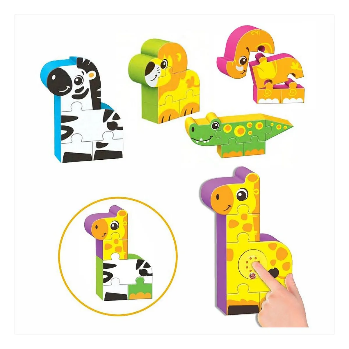 Reig puzzle enfant Zoo Blocks