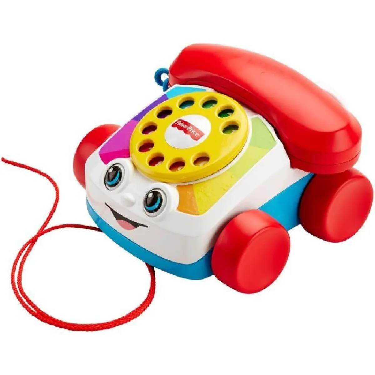 Fisher Price Mon Téléphone Mobile Jouet bébé Cadran factice Rotatif pour Apprendre Les Chiffres et Les Couleurs et Plus FGW66 - vue 4