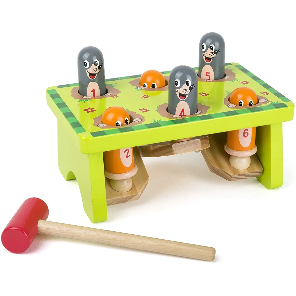 Small Foot Taupe de Banc de Frapper