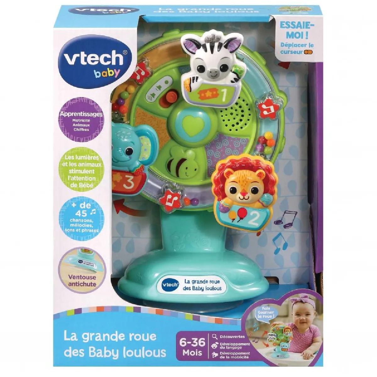 La Grande Roue Des Baby Loulous Baby Vtech La Boîte - vue 10