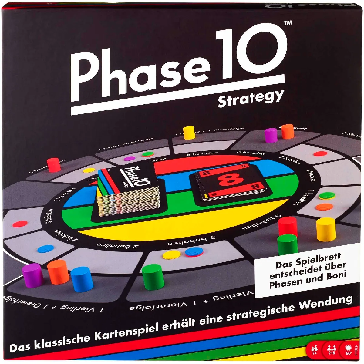 MATTEL GAMES Phase 10 Brettspiel FTB29