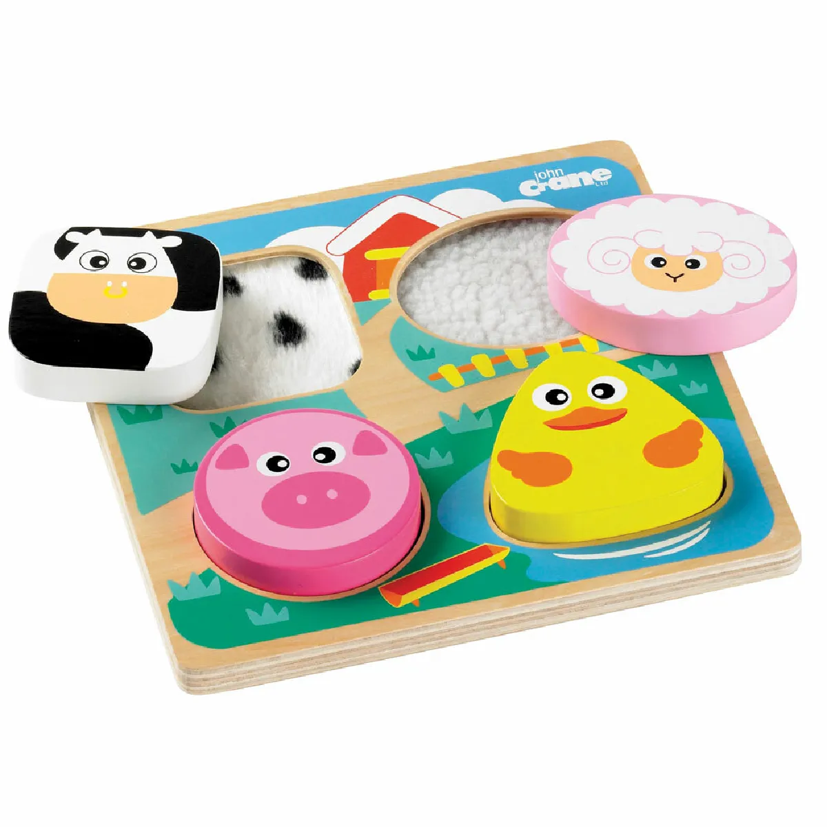 Tidlo Puzzle Ferme Tactile Sensoriel