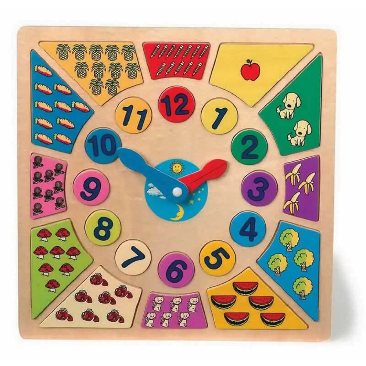 small_foot Horloge apprendre l'heure Clara small_foot Horloge apprendre l'heure Clara