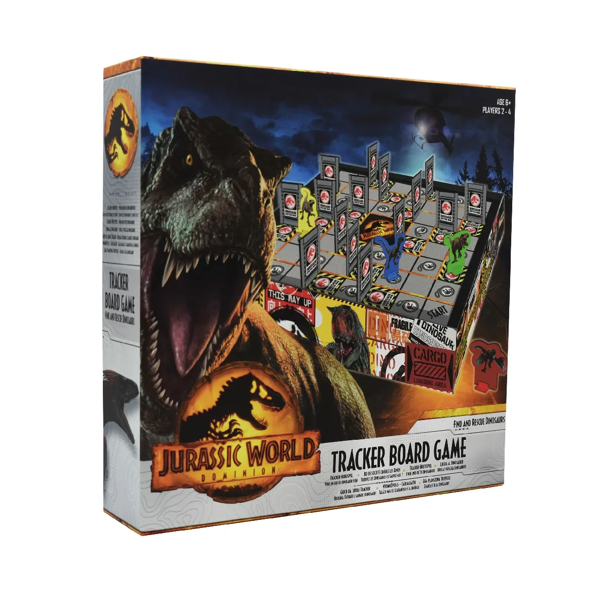 Shuffle - Jeu de société Jurassic World Tracker - Jeu de rôles - 6 Ans et plus - Image 3