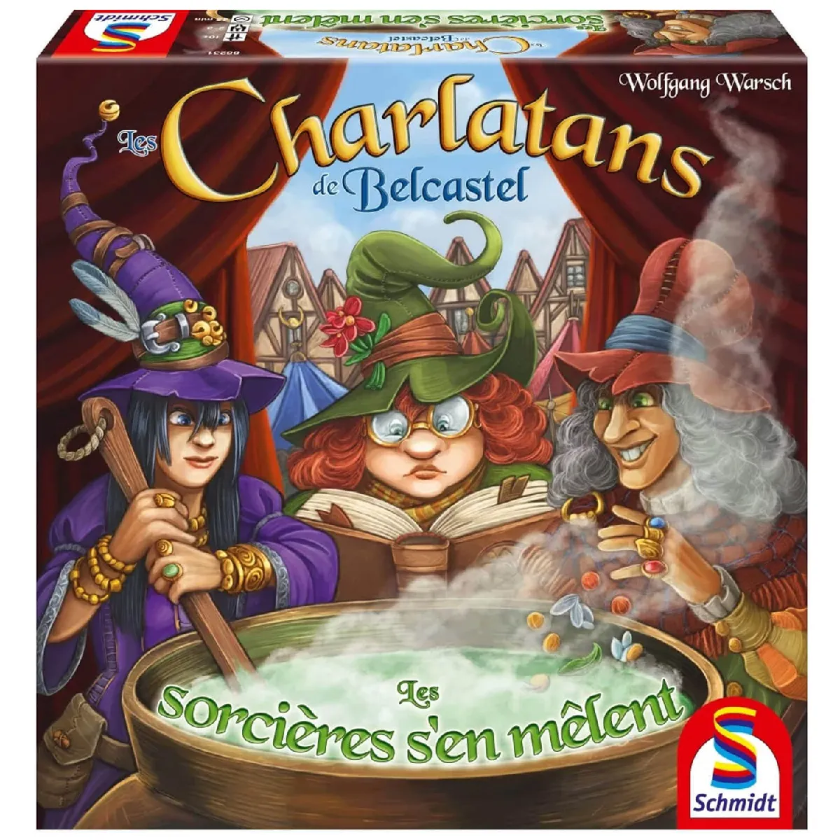 SCHMIDT SPIELE Schmidt Les Charlatans de Belcastel : Les sorci&egrave;res s'en m&ecirc;lent
