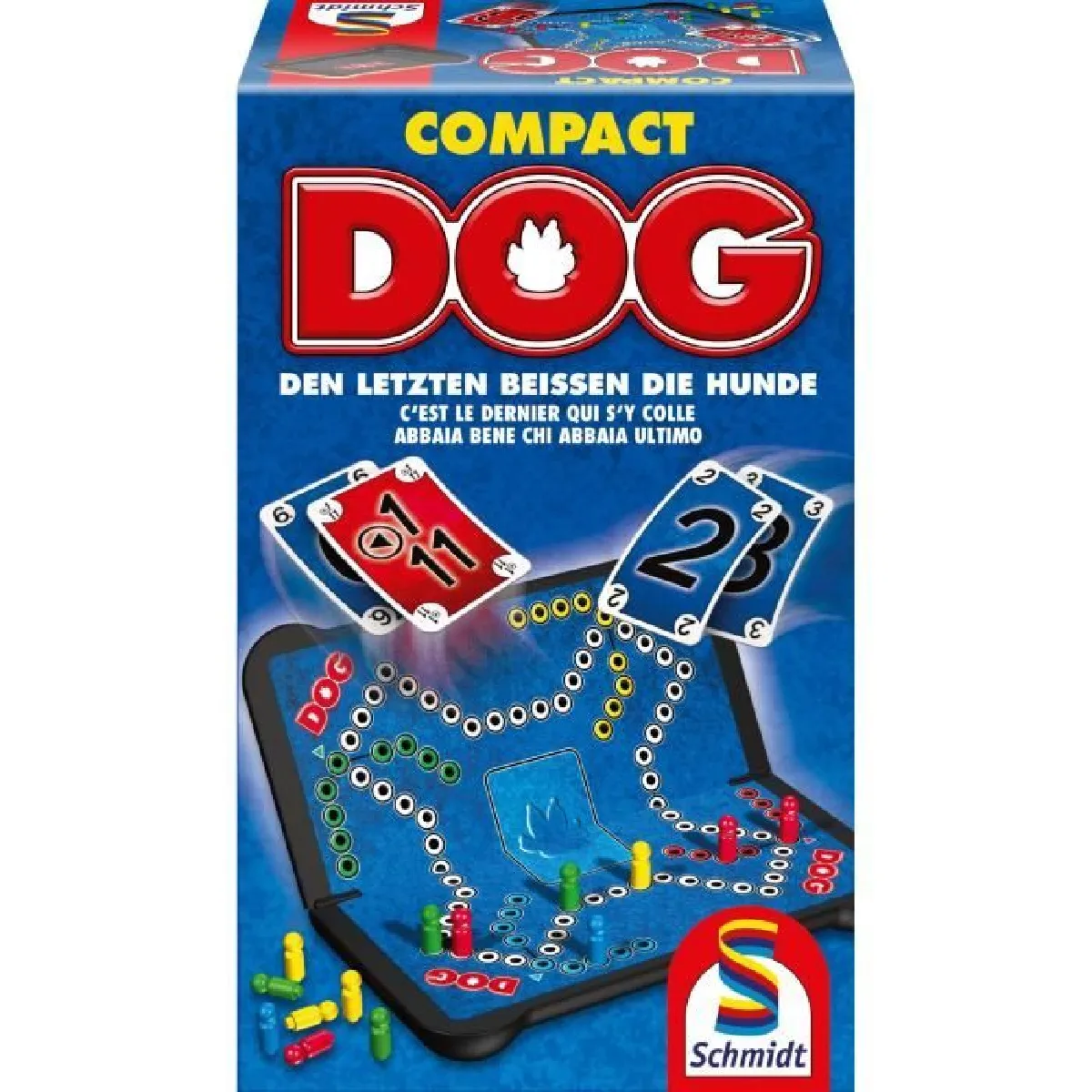 Schmidt Spiele Jeu De Stratégie Dog Compact Version Voyage 2-4 Joueurs - Image 3