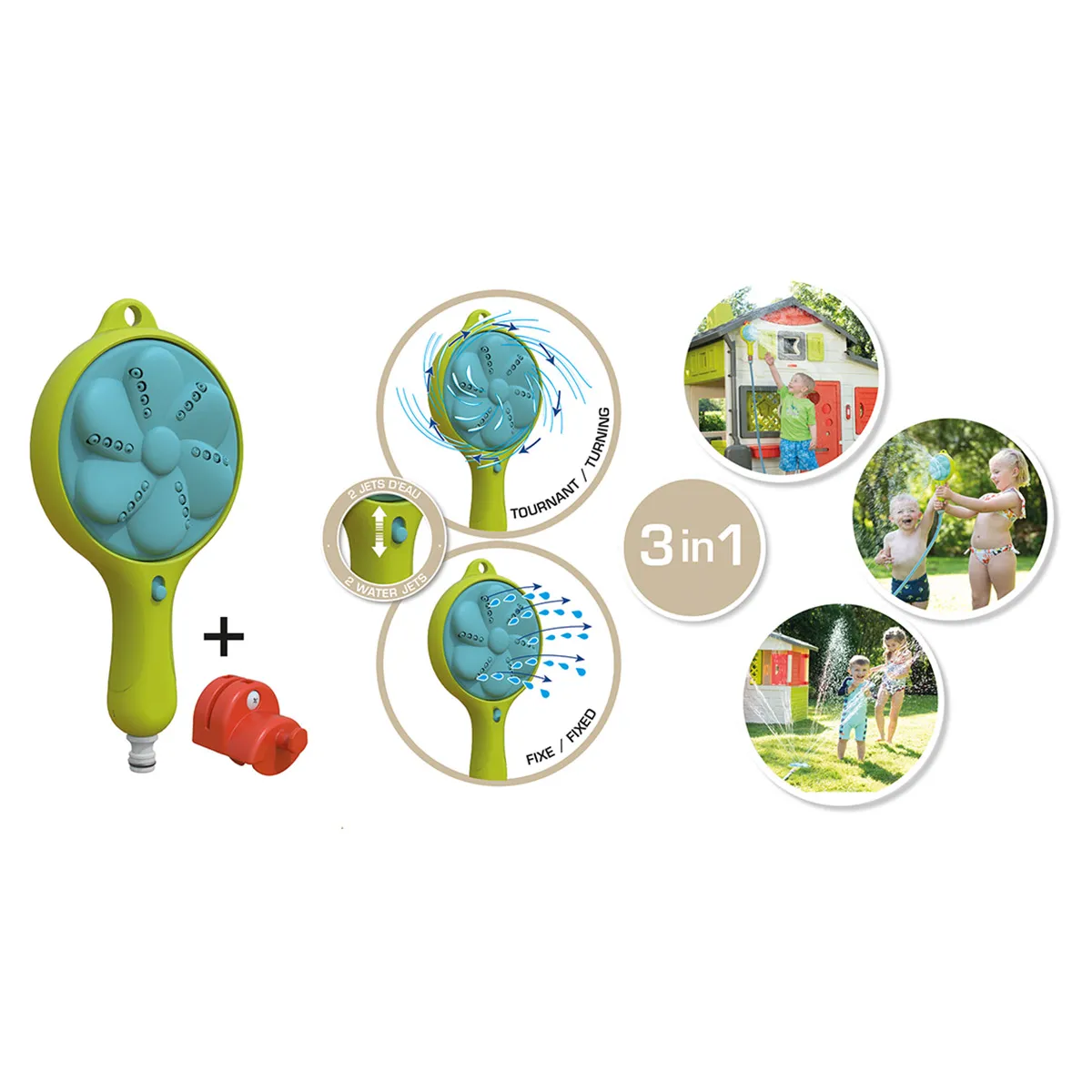 Jeu d'eau : Douchette 3 en 1 Smoby - vue 3