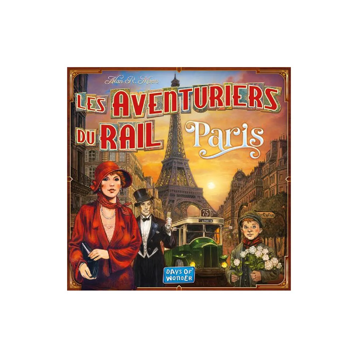 Les Aventuriers du Rail : Paris Asmodee - vue 3
