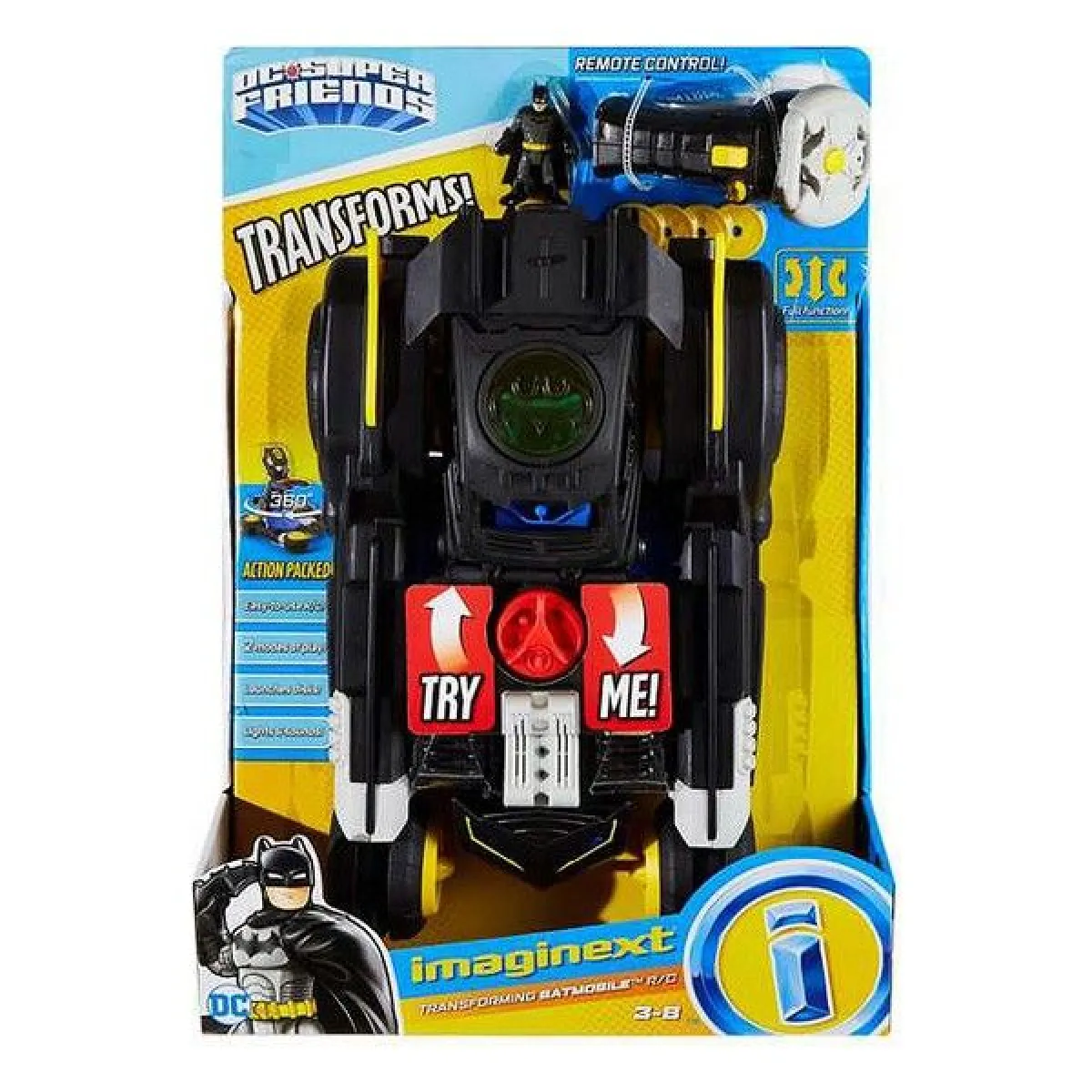 Mattel Véhicule Transformers Batman