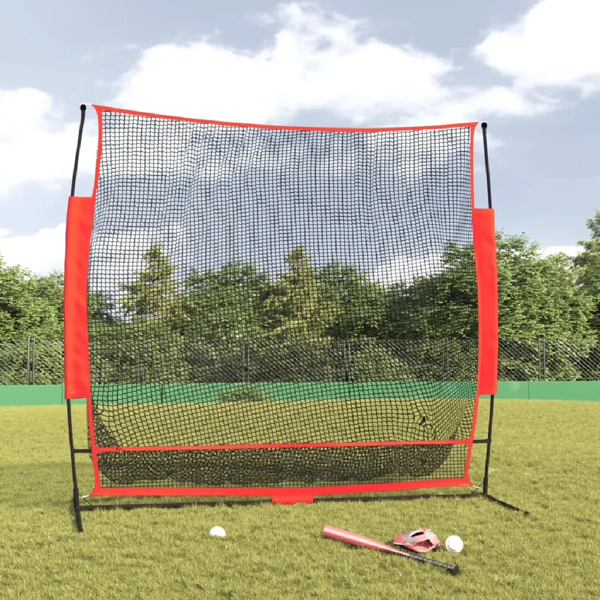vidaXL Filet de baseball portable - vue 3