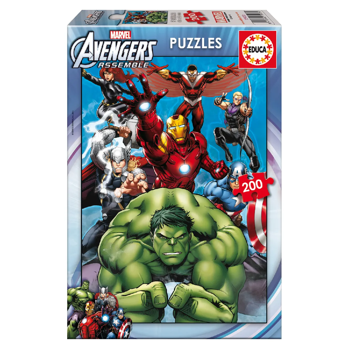 Educa puzzle Avengers 200 pièces