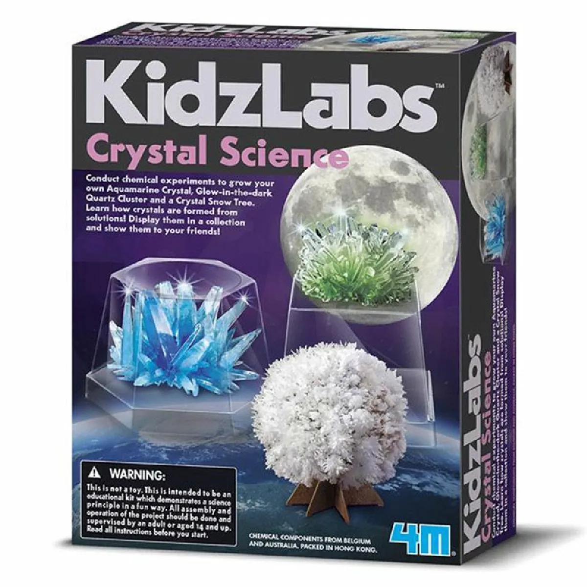 Non Communiqué Multicolore Coffret Découverte De La Science - Cristaux - Kit De Fabrication - Image 2