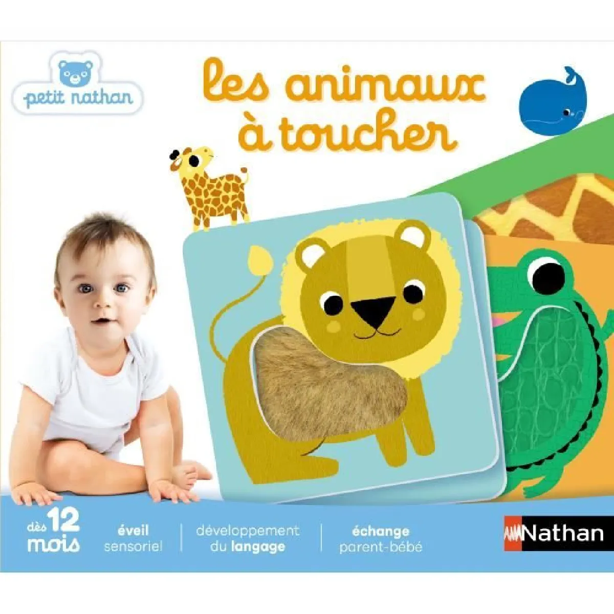Nathan jeu éducatif Animaux à toucher