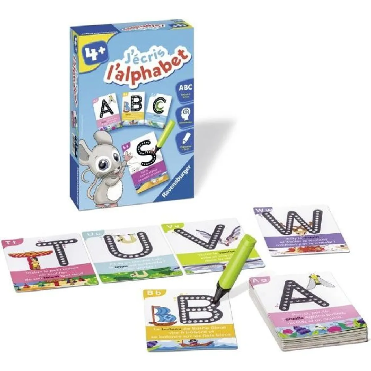 Ravensburger jeu éducatif écrire alphabet