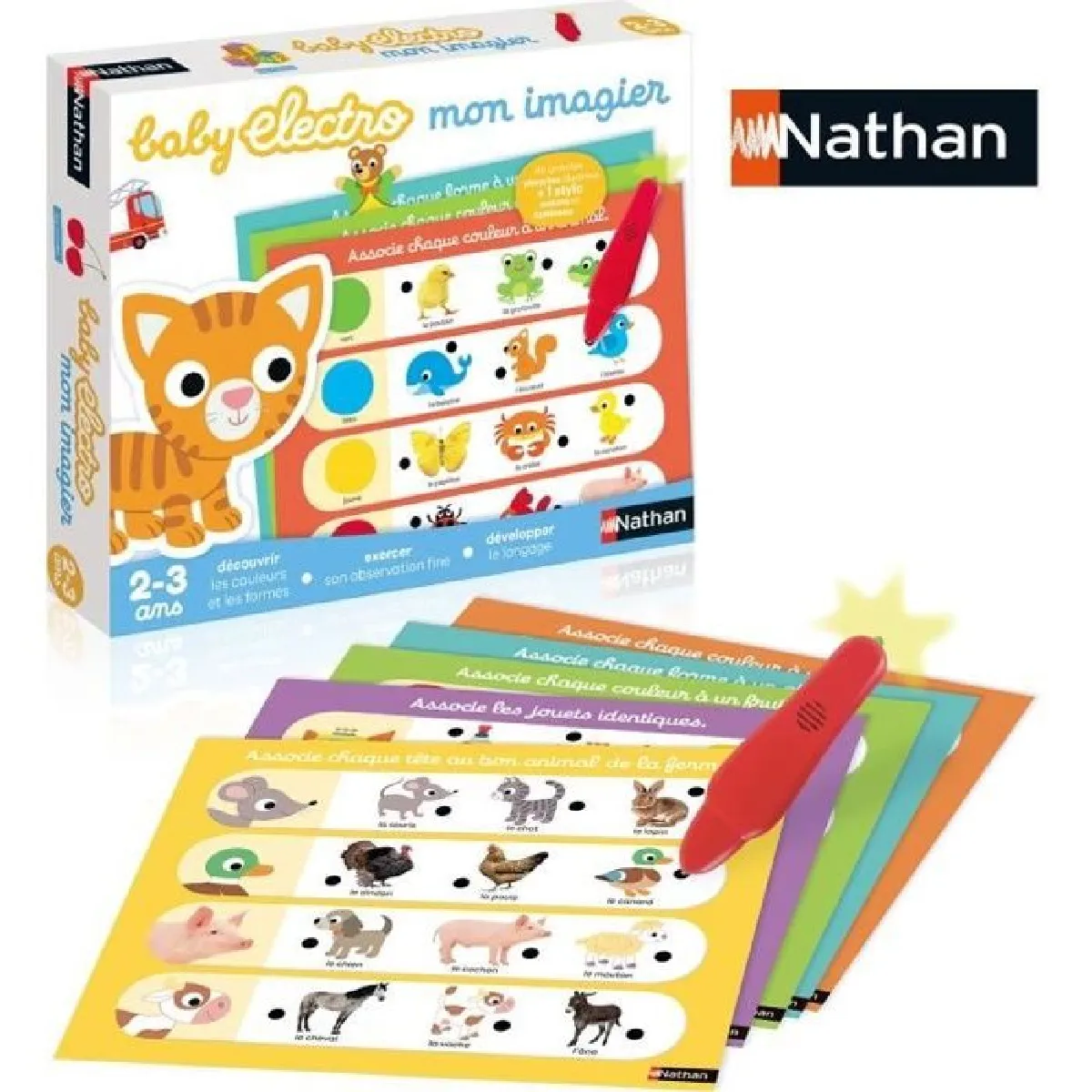 Nathan Jeu éducatif électronique Baby Electro