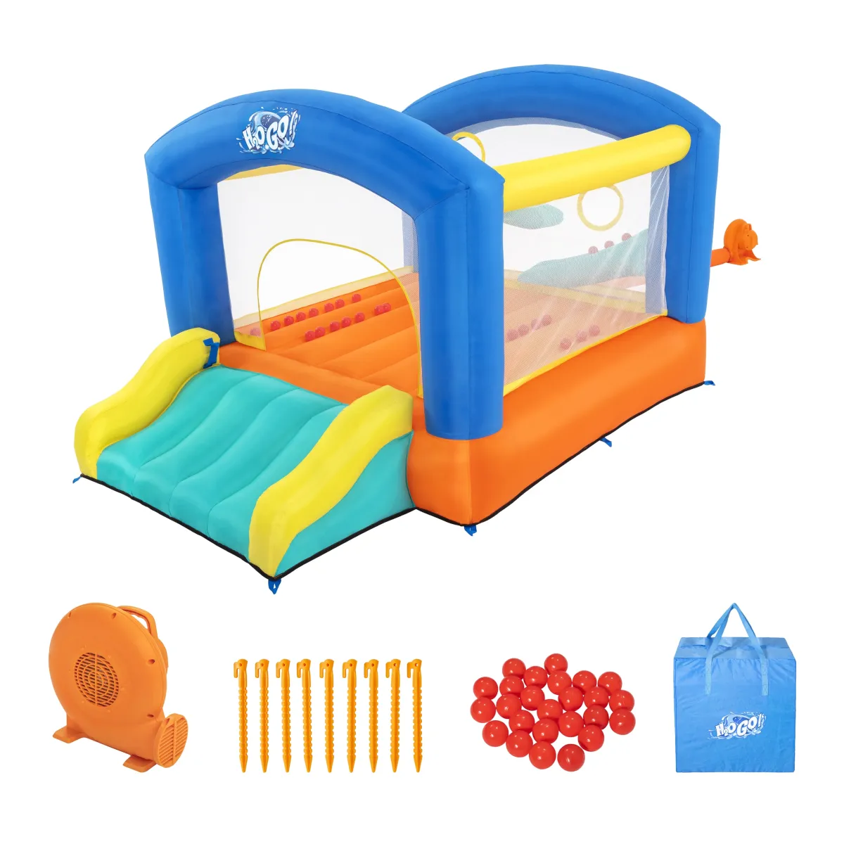 Bestway Trampoline Leap & Play 289 x 213 x 173 cm
