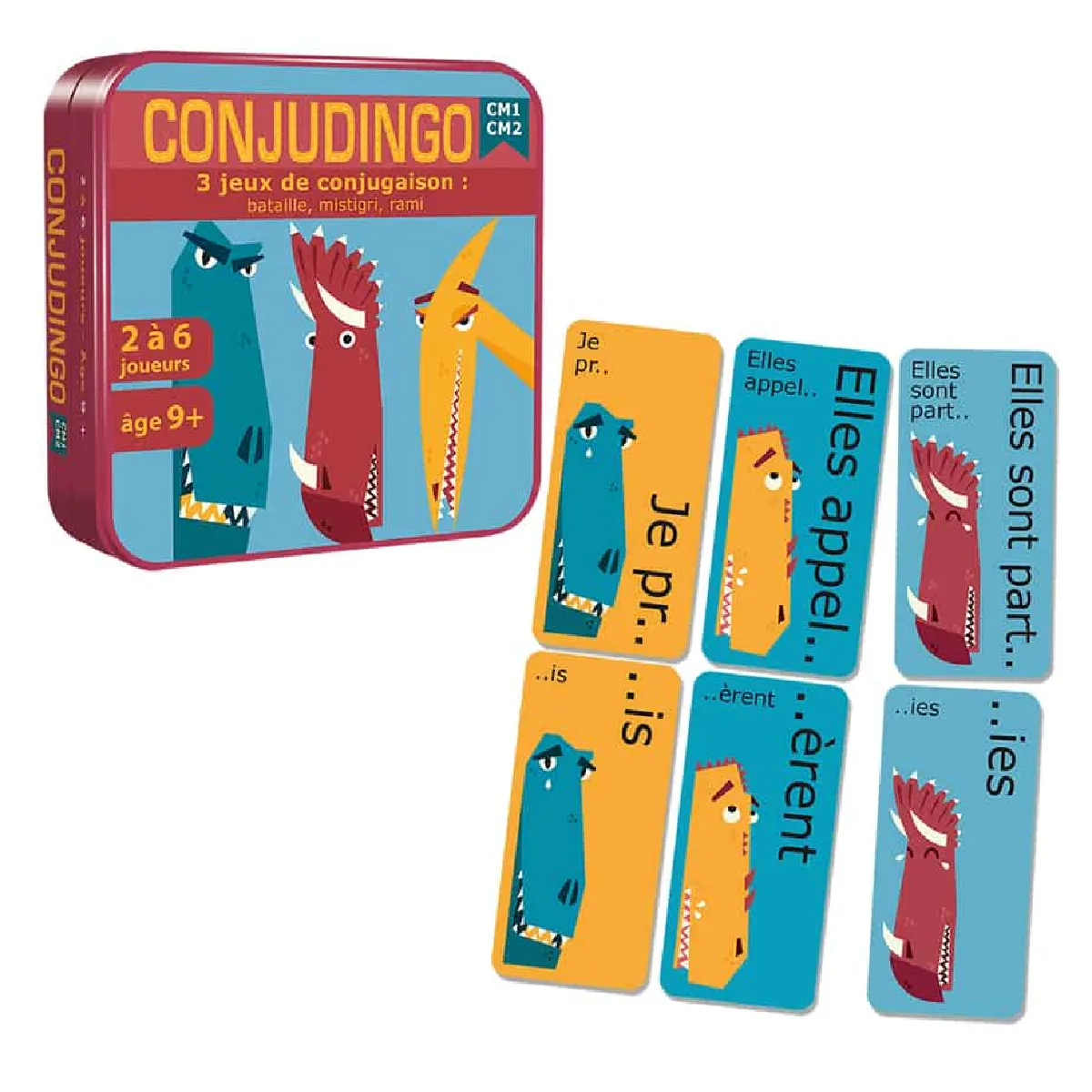 Asmodee Asmodée Jeu Éducatif Conjudingo Cm1-Cm2
