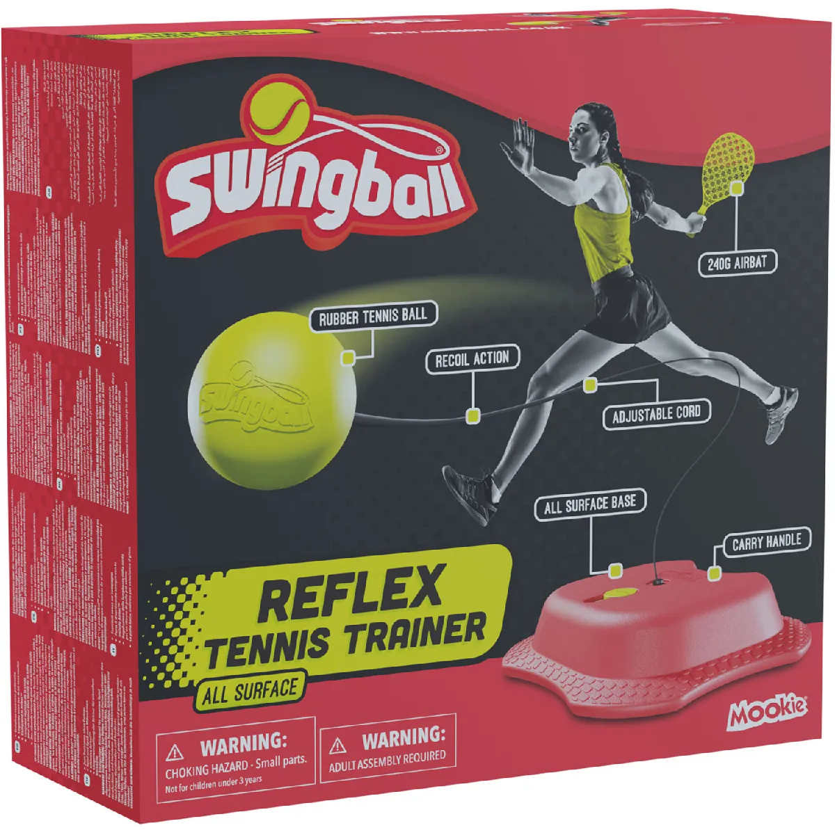 Entraîneur De Tennis Portable - Équipement Pour S'entraîner Seul - Améliore Ton Swing