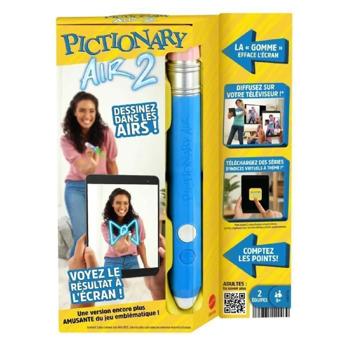 Mattel Bleu Jeux De Société Pictionary Air 2.0 - Image 4