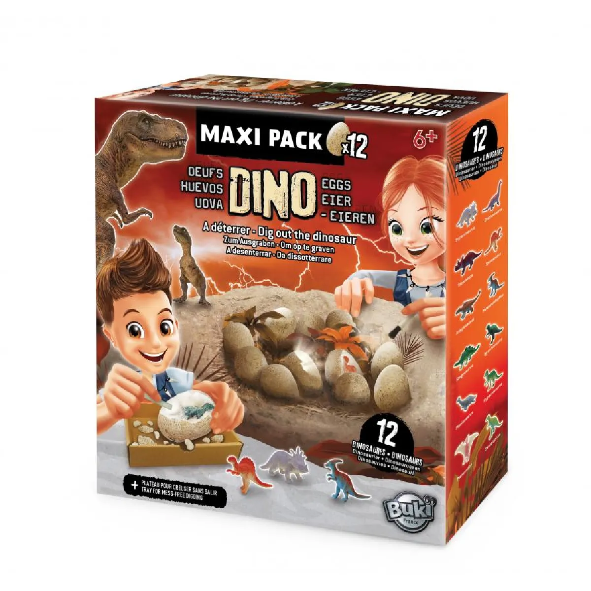 Nature Et Découvertes Multicolore Jeu De Sciences Et D'expérience Coffret 12 Œufs De Dinosaures - Image 5