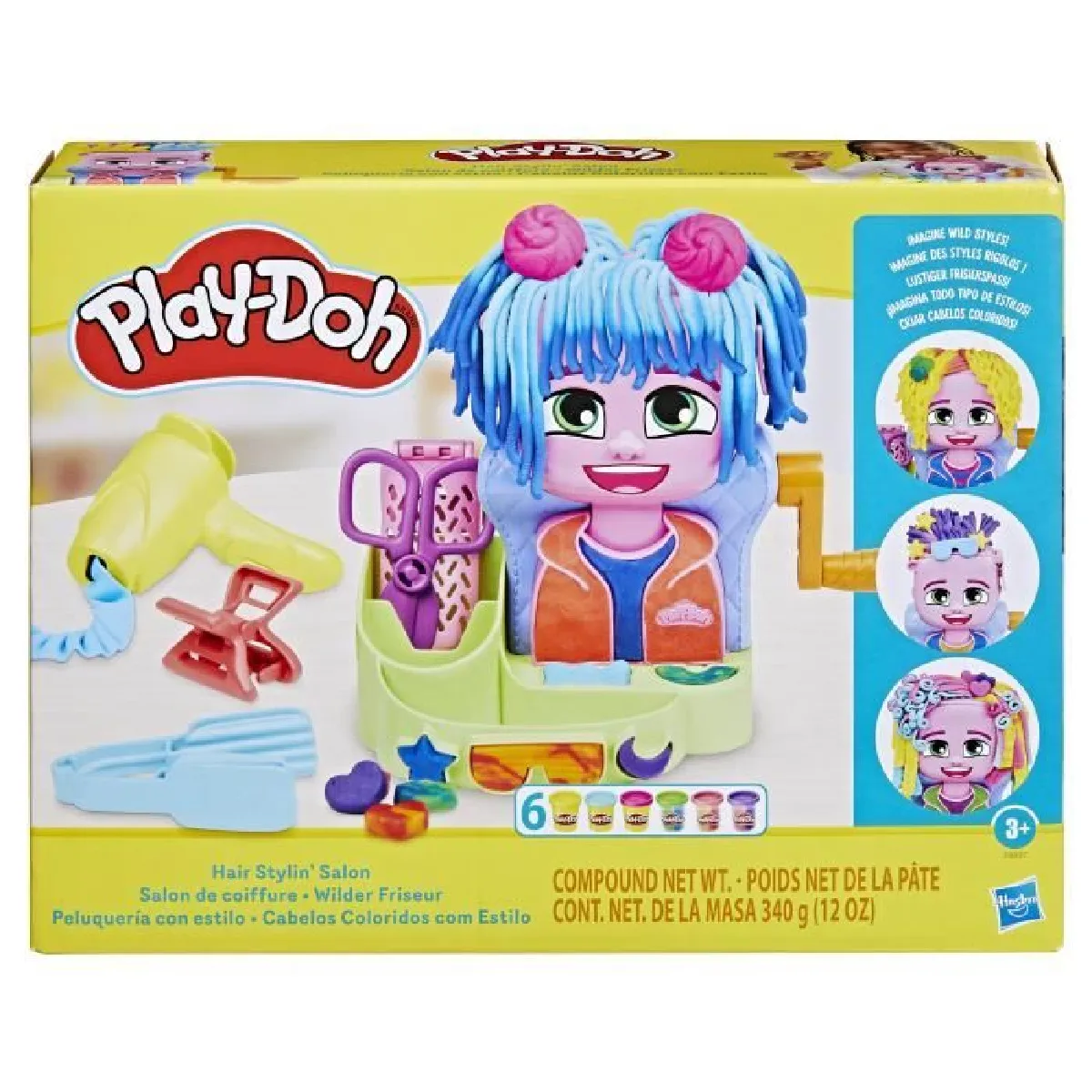 Play Doh Salon de coiffure coffret de pâte à modeler - vue 2
