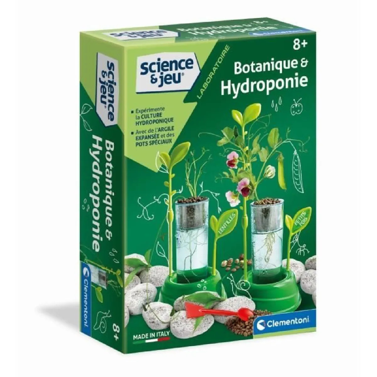 Clementoni Science et jeu: Botanique et Hydroponie - Jeux